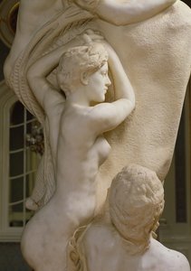 Detalhe de Dedicação a Brahms (mármore) (ver também 155042, 155043 e 155045-49)